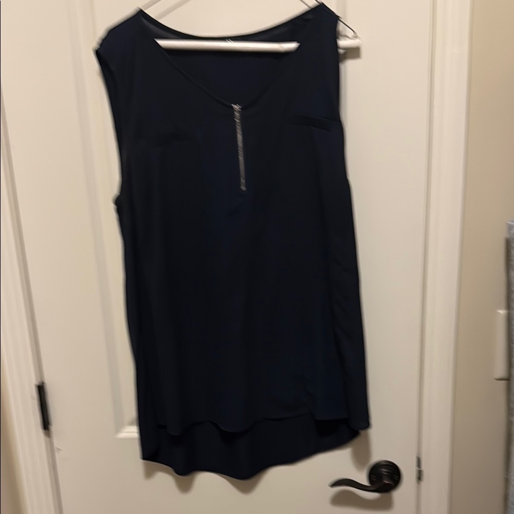 Papermoon Black Sleeveless Tank Top